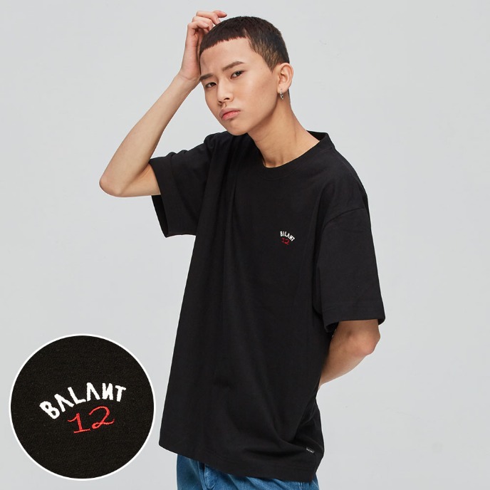 BALANT [ Signature Logo Basic T Shirt - Black ]