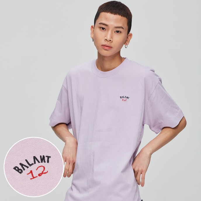 BALANT [ Signature Logo Basic T Shirt - Purple ]