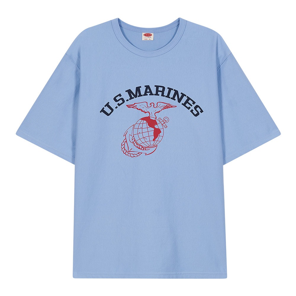 U.S Marines t-shirts skyblue