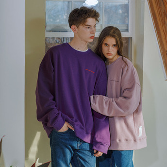 BALANT [Over Sized fit Heavy Sweatshirt - Purple]
