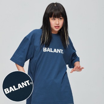 BALANT [ Orignal Heavylogo Basic T Shirt - Navy ]