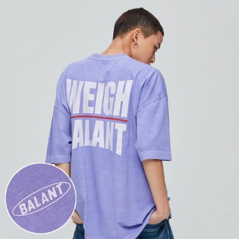 BALANT [ Pigment Weigh in on Issue Tshirt - Purple ]