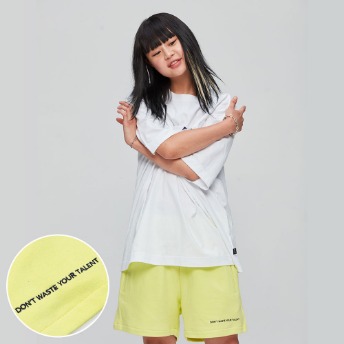 BALANT [ Orignal MiniSlogan Basic Shorts - Yellow ]