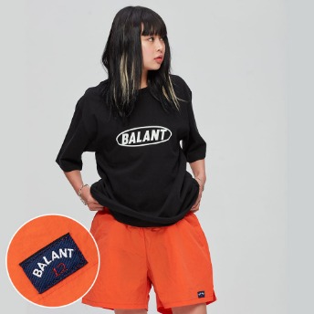 BALANT [ Signature Lable Basic Shorts - Orange ]