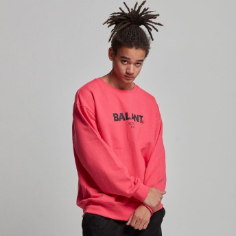 BALANT [ Original Heavylogo Basic Sweatshirt - Pink ]