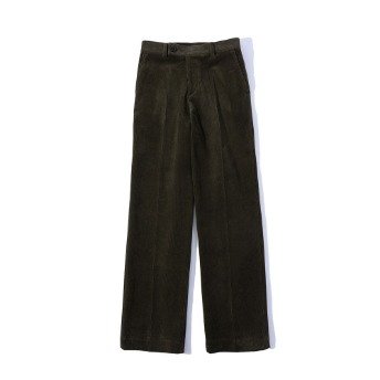 BALANT [ Classic Corduroy Straight Pants - Khaki ]