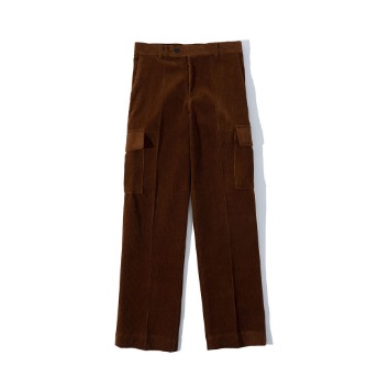BALANT [ Classic Corduroy Pocket Pants - Brown ]