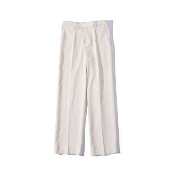 BALANT [ Classic Corduroy Straight Pants - Cream ]