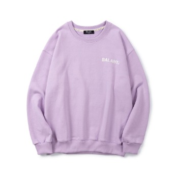 BALANT [ Hope and Passion Basic Sweatshirt - Purple ]