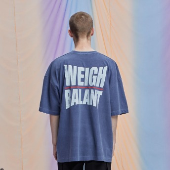 Pigment Weigh in on Issue Tshirt - Navy