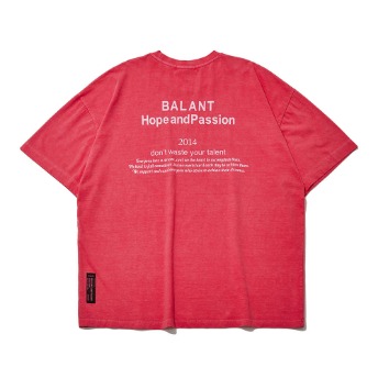 Pigment Hope and Passion Tshirt - Red