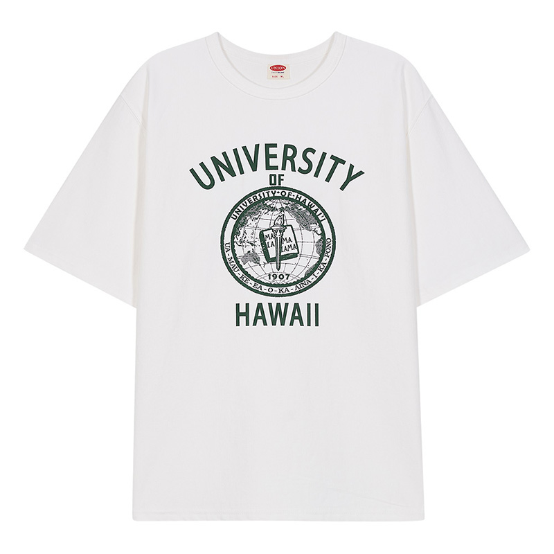 University Hawaii t-shirts Cream