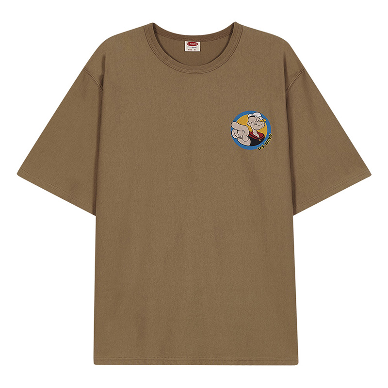 Popeye P1 t-shirts Camel
