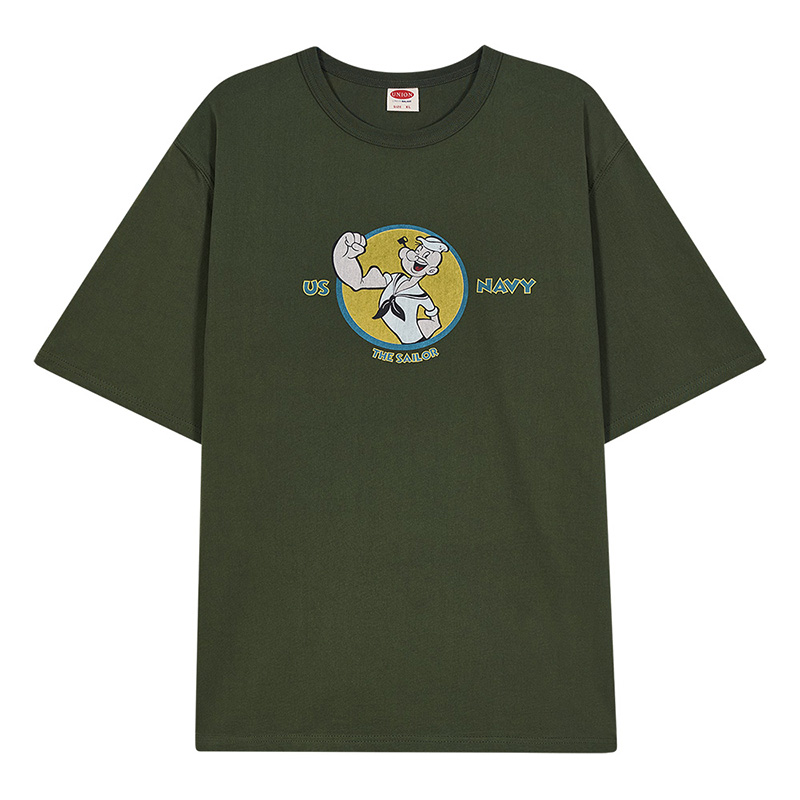 Popeye P3 t-shirts Khaki